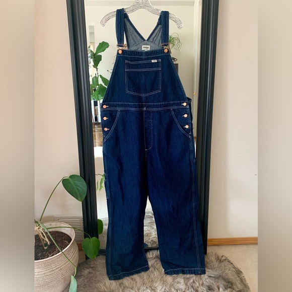 Wrangler Casey Jones Oversized Baggy  Overalls - Picture 6 of 7